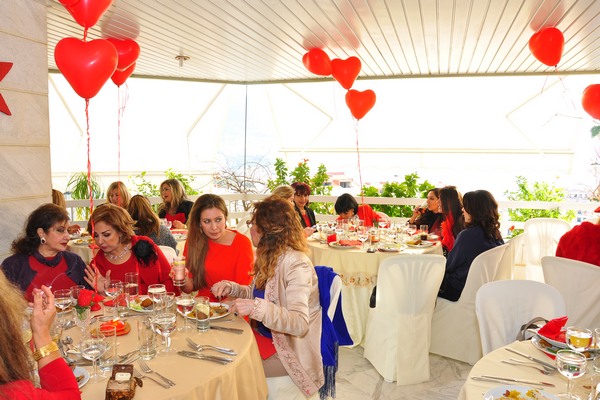 Mrs. Seyde Ayoub Valentine Lunch